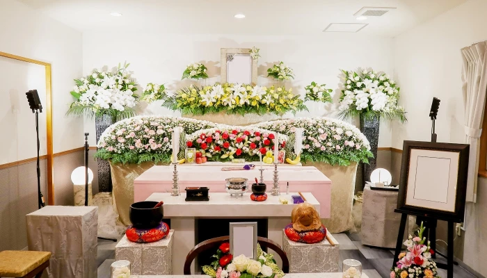 多摩中央葬祭（森の風ホール立川）で葬儀を行なった写真