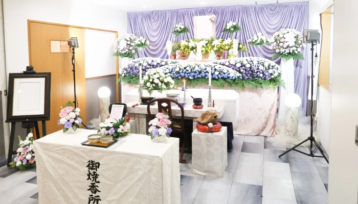 多摩中央葬祭（森の風ホール立川）で葬儀を行なった写真