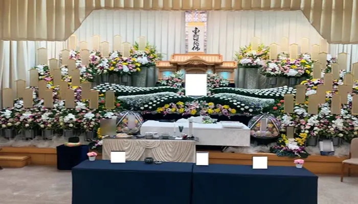 株式会社駕徳(かごとく)トワホールで葬儀を行なった写真