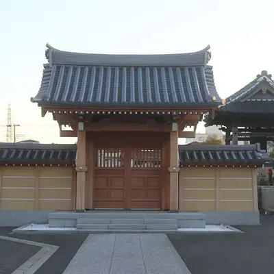 源心寺会館で葬儀を行なった写真