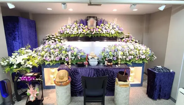興和社で葬儀を行なった写真