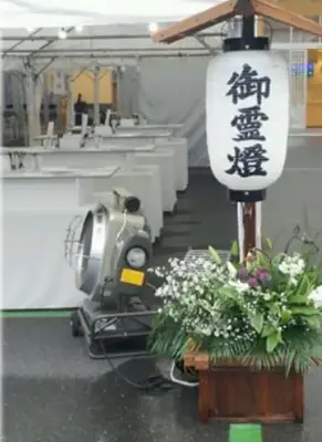 浅草 東本願寺で葬儀を行なった写真