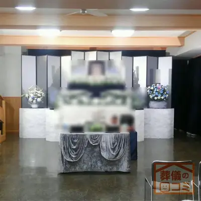 善慶寺で葬儀を行なった写真