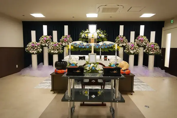 かのえ典礼で葬儀を行なった写真