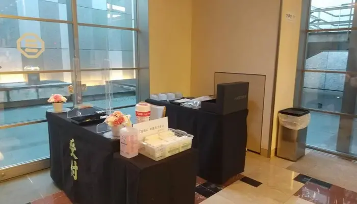 勝楽寺で葬儀を行なった写真