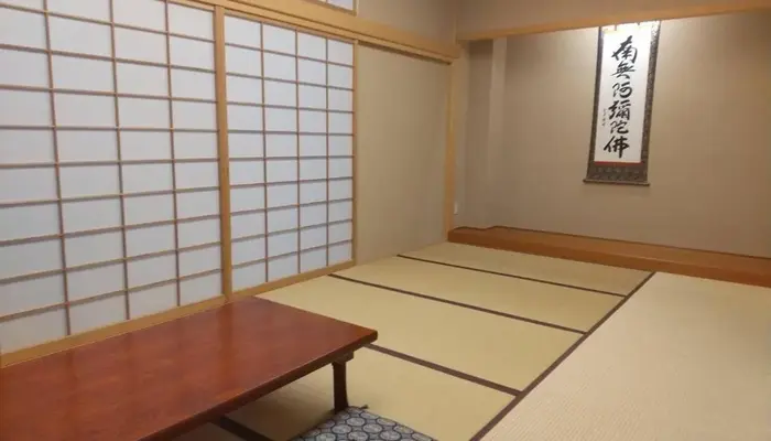 勝楽寺で葬儀を行なった写真