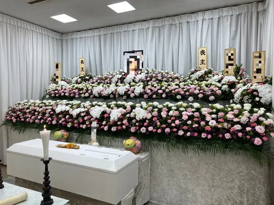 セレモハイネスで葬儀を行なった写真