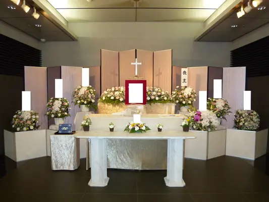 株式会社想心セレモニー（目黒店）で葬儀を行なった写真