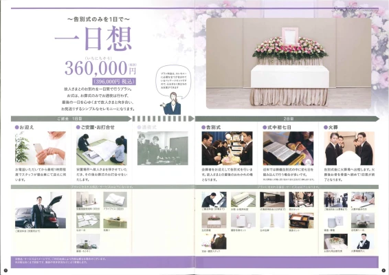 株式会社想心セレモニー（目黒店）で葬儀を行なった写真