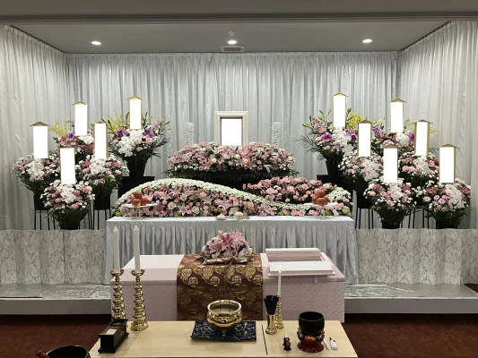東京葬祭世田谷支店で葬儀を行なった写真
