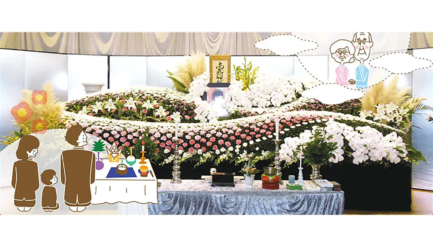 多種多様なお花をご用意