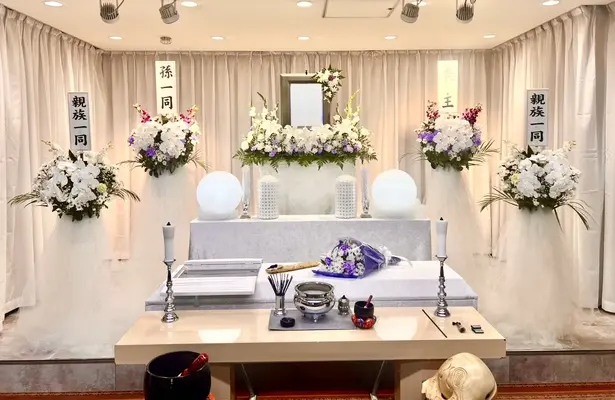 葬儀屋さんのゆいまーるで葬儀を行なった写真
