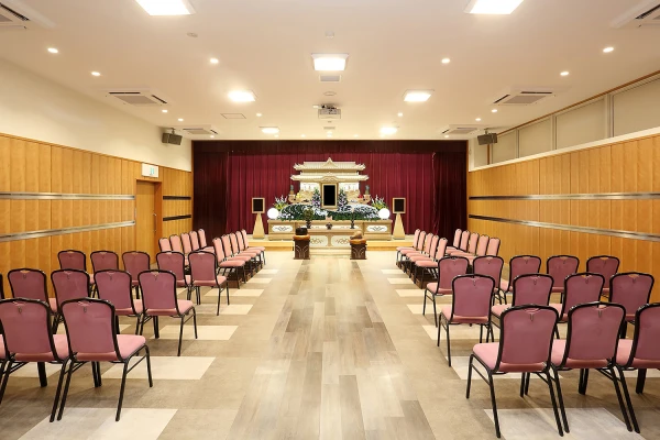 平安会館 春日井東斎場で葬儀を行なった写真
