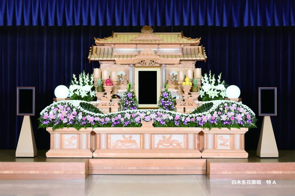 平安会館 味美斎場で葬儀を行なった写真
