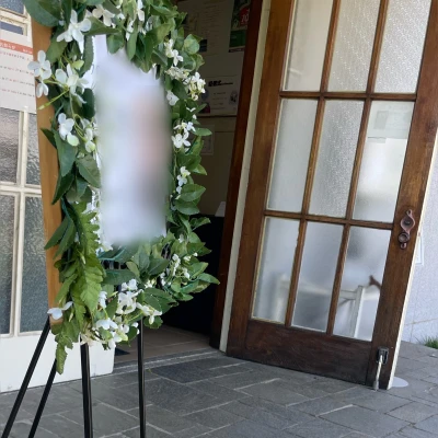 ひかりセレモニーで葬儀を行なった写真
