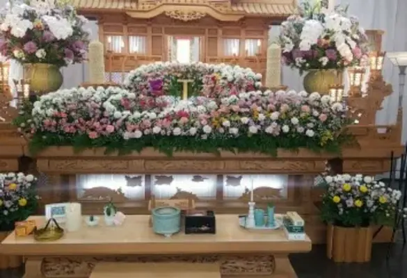 株式会社正光社(大井 正光会館)で葬儀を行なった写真