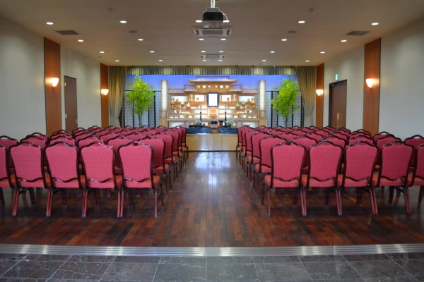 ぐんかんアモート若宮で葬儀を行なった写真
