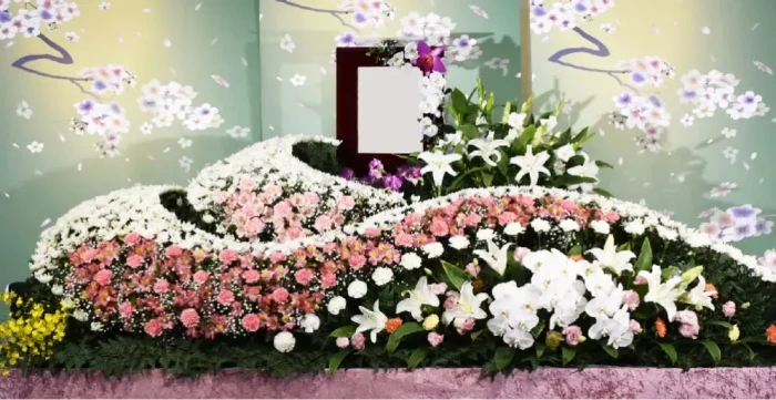 アートエンディングで葬儀を行なった写真