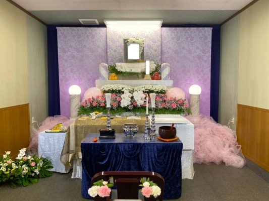 葬祭センター美創で葬儀を行なった写真