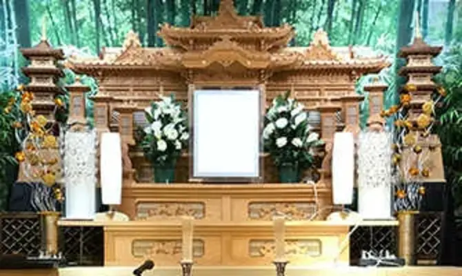 小見川博善社(典礼会館 小見川)で葬儀を行なった写真