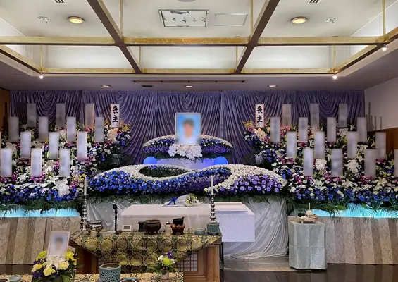 有限会社平安堂 やすらぎ葬祭(富里店)で葬儀を行なった写真
