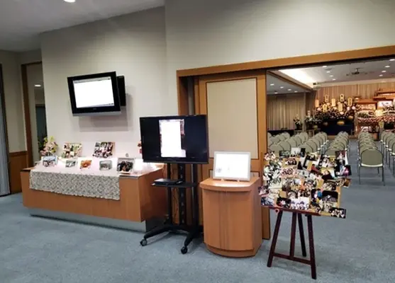 市民ホールグループ(川田市民ホール)で葬儀を行なった写真