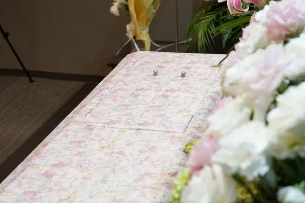 大阪祭典 平野ファミリーホールで葬儀を行なった写真