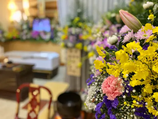 家族葬のみやび(みやびホール)で葬儀を行なった写真