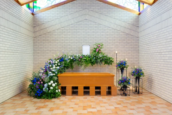 株式会社いせや 花小金井ホールロゼリアで葬儀を行なった写真