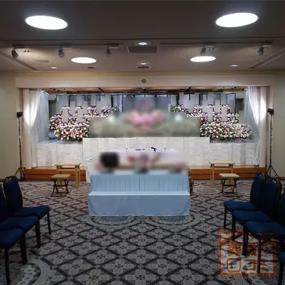 萬福寺 梶原殿で葬儀を行なった写真