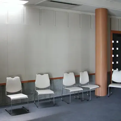 蓮清寺　敬信殿で葬儀を行なった写真