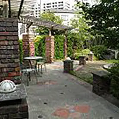 無門庭園で葬儀を行なった写真