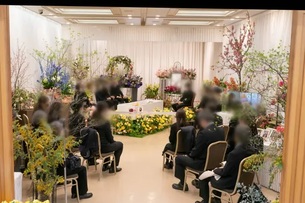 フラワリングセレモニー千葉営業所で葬儀を行なった写真