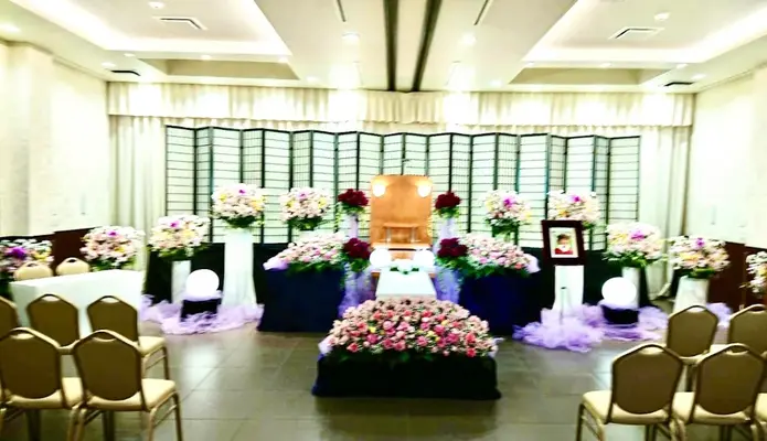 花勝葬祭（北春日部会館）で葬儀を行なった写真