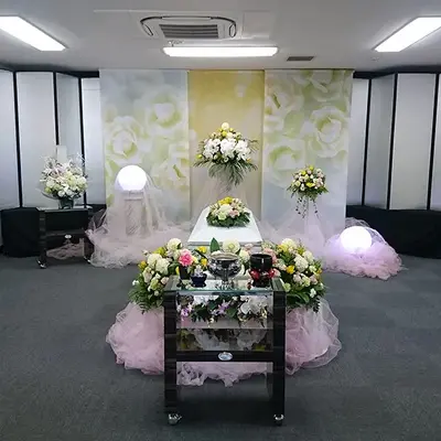 立ち華葬祭(メモリアルホールふじみ野)で葬儀を行なった写真