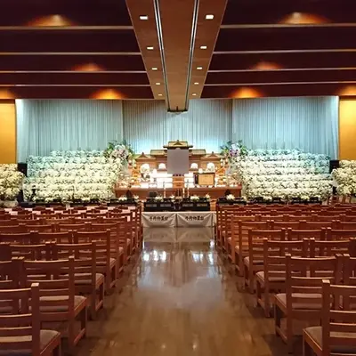立ち華葬祭(メモリアルホールふじみ野)で葬儀を行なった写真