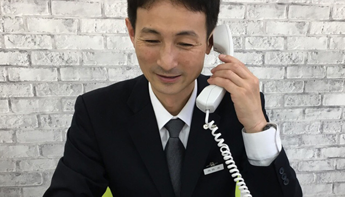 不安を和らげてくれる迅速な対応