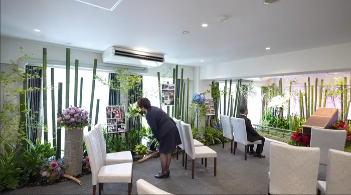 相談できるお葬式 杉並営業所で葬儀を行なった写真