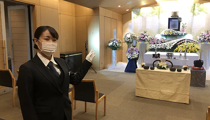 葬儀社の写真