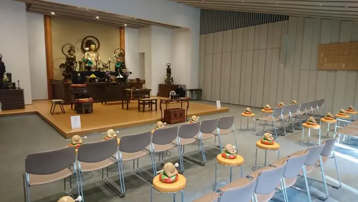 一行院 千日谷会堂で葬儀を行なった写真