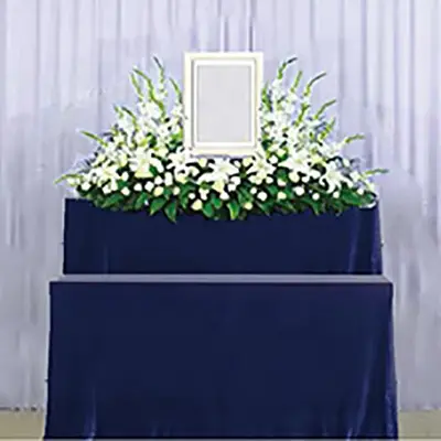 ニチリョク東葛支店で葬儀を行なった写真