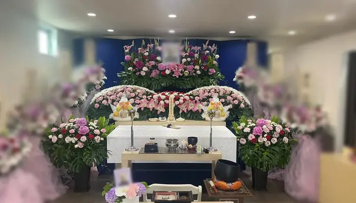 三和式典 小平営業所で葬儀を行なった写真