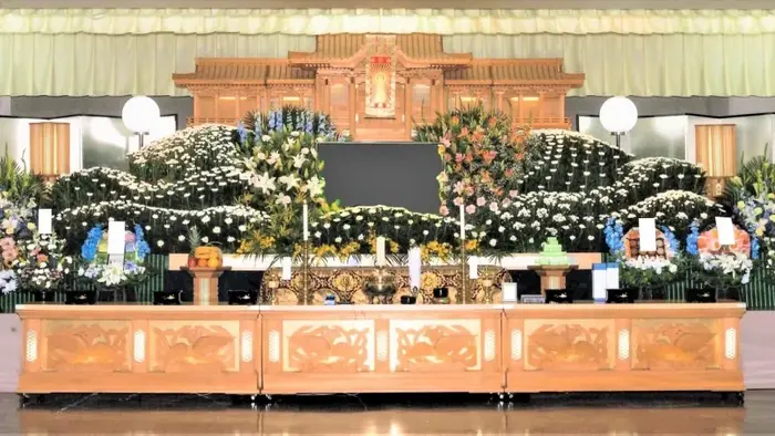 北野葬儀社(北野華苑 野幌)で葬儀を行なった写真