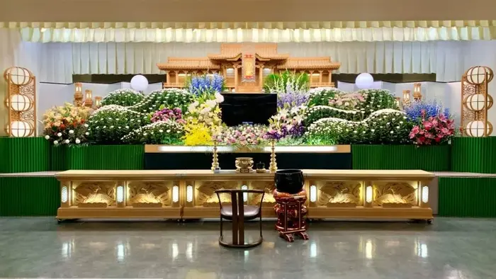 北野葬儀社(北野華苑 野幌)で葬儀を行なった写真