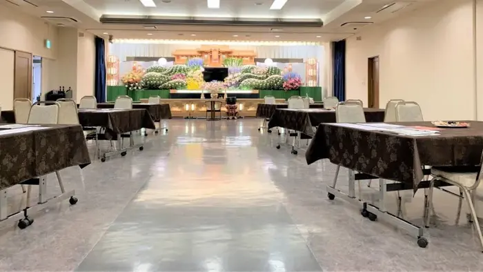 北野葬儀社(北野華苑 野幌)で葬儀を行なった写真