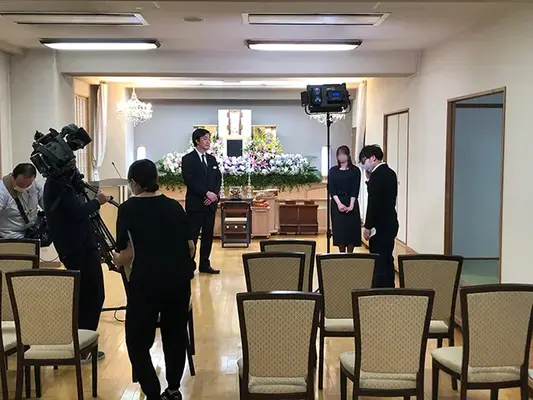 株式会社公益社で葬儀を行なった写真