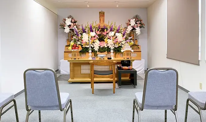 株式会社公益社(中央霊堂)で葬儀を行なった写真