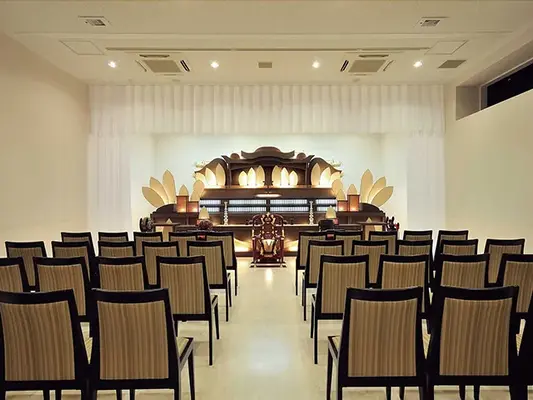 株式会社公益社(太平斎場)で葬儀を行なった写真
