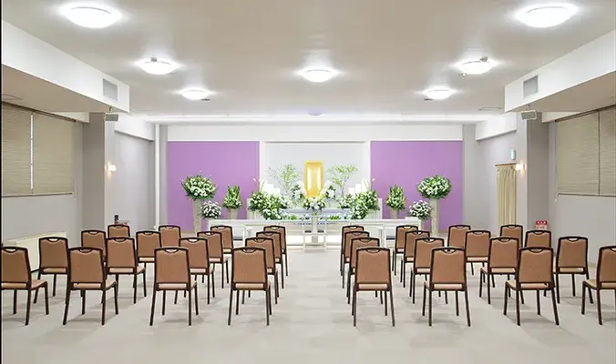 株式会社公益社(太平斎場)で葬儀を行なった写真