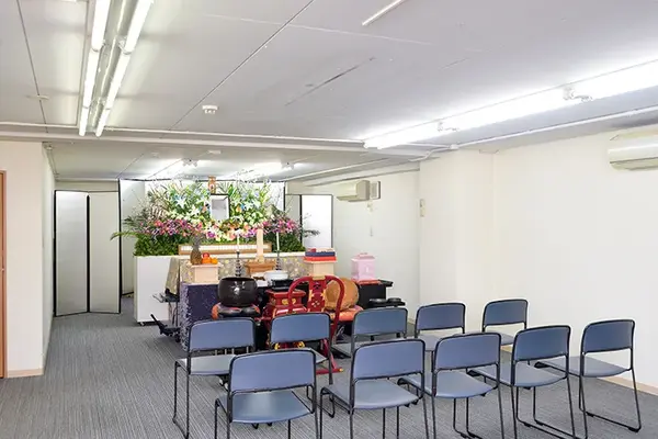 北海道典範(てんぱん斎場)で葬儀を行なった写真